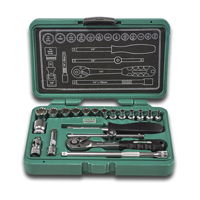 HONITON Sada hlavic 1/4” 20 dílů HONIDRIVER
