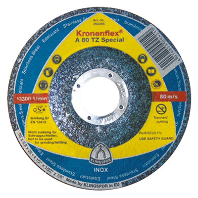 KLINGSPOR Kotouč řezný A980TZ Special | 125x0,8x22,2 mm