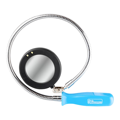 RICHMANN Magnetické inspekční zrcátko ohebné kulaté s LED diodami | 50 mm