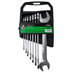 GK TOOLS Sada plochých klíčů, matné | 6-22 mm, 8 dílů, plast