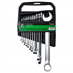 GK TOOLS Sada očkoplochých klíčů, matné 12 dílů | 6-22 mm, p