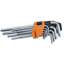 STAVTOOL P16613 STAVTOOL Sada TRX klíčů s otvorem 9 dílů | T10-T50