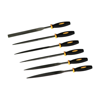 STAVTOOL Sada jehlových pilníků 6 dílů | 180 mm