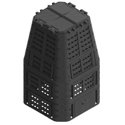 PATROL Kompostér MULTI černý | 1000 l