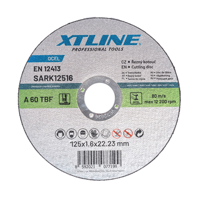 XTLINE Kotouč řezný na ocel | 150x2,0x22,2 mm