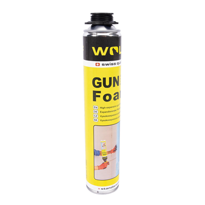 WOLF Pěna pistolová vysokoexpanzní | celoroční 700 ml