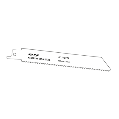 XTLINE Pilové plátky mečové Bimetal | 152x19x0,9 mm, 24 Tpi (1bal/5ks)