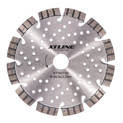 XTLINE Kotouč diamantový segmentový TURBO LASER | 150x2,2x10x22,2 mm