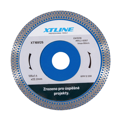 XTLINE Kotouč diamantový turbo | 180x2,0x10x22,2 mm