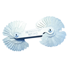 XTline XT130212 XTLINE Měrky na závity metrické a whitworth | 52 listů