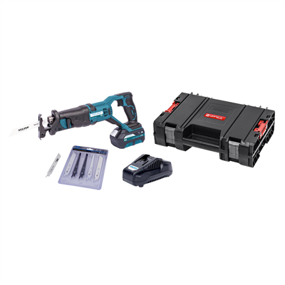 XTLINE Aku mečová pila 18 V + baterie 2.0 Ah + nabíječka 2.4 A + box