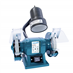 XTLINE Bruska stolní dvoukotoučová 150 W, 125 mm + lampa 40 