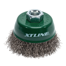 XTline XT22055 XTLINE Kartáč hrnkový vlnitý nerez M14 | 75 mm