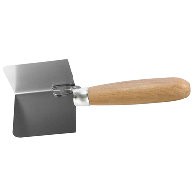 STAVTOOL Lžíce koutová vyhlazovací nerezová | 120x80x80 mm