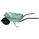 Z11943 Kolečko stavební složené, nafukovací bantam (pozinkovaná korba) | 80 l