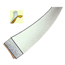 9124 Těsnění pěnové POLIF | bílé, délka 20 m, rozměr 9x3 mm