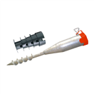 55450 Zemní vrut + 5 redukcí | 550 mm