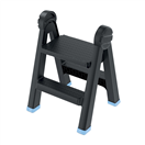 PROSPERPLAST P90010 PROSPERPLAST Schůdky černé TITAN LADDER | 470x435x630 mm