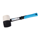 XTline XT0485R XTLINE Palička gumová černá/bílá - sklolaminátová násada | 69 mm