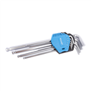 XTline XT0816 XTLINE Sada prodloužených IMBUS klíčů s kuličkou | 1.5-10 mm, 9 dílů