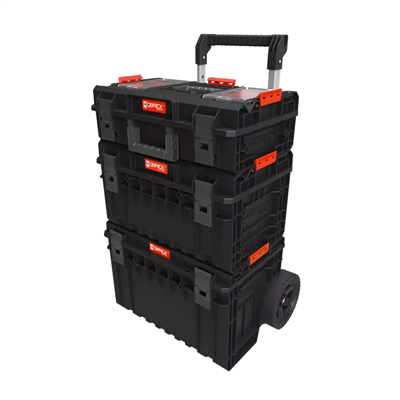 QBRICK Sada plastových boxů QBRICK ONE CART 2.0 Profi | 641x485x836 mm