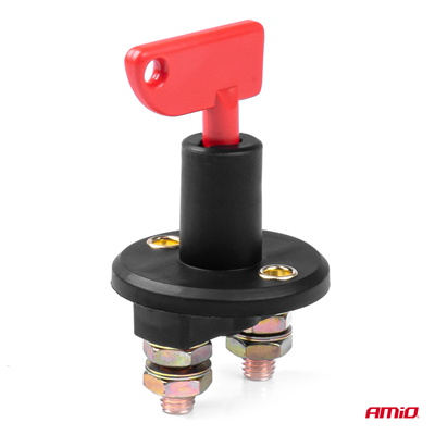 Hlavní vypínač autobaterie hebel 12/24V AMiO-03023