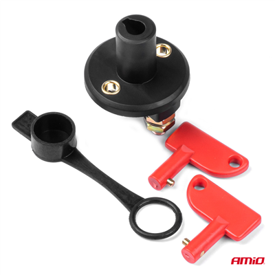 Hlavní vypínač autobaterie hebel 12/24V AMiO-03023