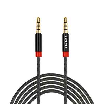 AUX kabel jack-jack 3,5mm 200cm AMiO-03270