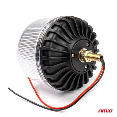 Výstražný maják W25sb na jednu skrutku R65 R10 24LED 12/24V IP66