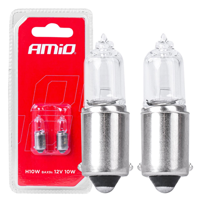 Halogenové žárovky H10W 12V 10W BAX9S white 2ks blister