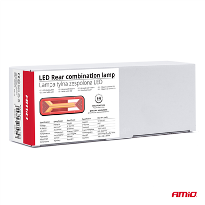 Světlo zadní sdružené LED dynamické vlevo RCL-09-L AMIO-03575