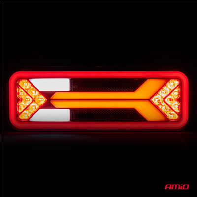 Světlo zadní sdružené LED dynamické PRAVE- RCL-09-R AMIO-03576