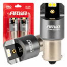 Amio 03583 LED CANBUS PRO series BA15S P21W 4x3030 SMD White 12/24V AMIO-03583