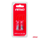 Amio 03357 Halogenové žárovky H21W 12V 21W BAY9S white 2ks blister