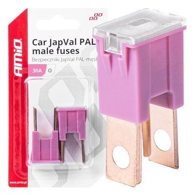 Pojistka JAPVAL PAL O samec 30A AMIO-03397