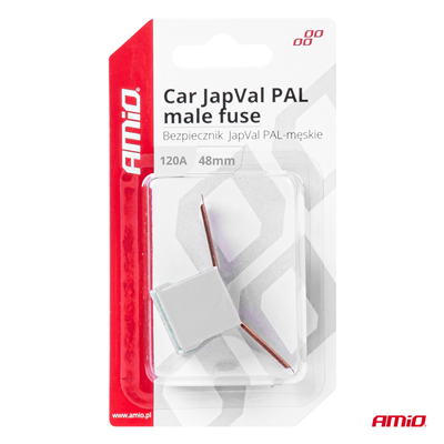 Pojistka JAPVAL PAL samec 48mm 120A AMIO-03425