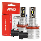 Amio 03333 LED žárovky hlavního svícení H8/H9/H11/H16 H-mini Series AMiO-03333