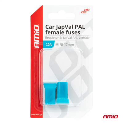 Pojistka JAPVAL PAL samice 20A AMIO-03443