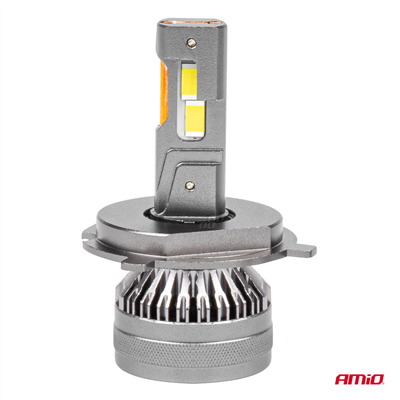 LED žárovky hlavního svícení HP Série H4/H19 Full Canbus AMiO-03673