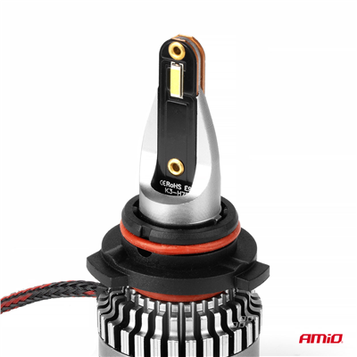 LED žárovky hlavního svícení K3 HB4 9006 12V 6000K canbus AMIO-03688