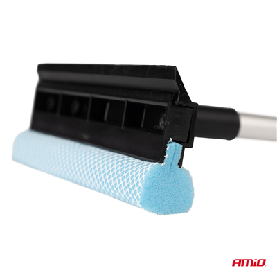 Hliníková stěrka na okna 20cm hlava 59/100cm AMIO-03855