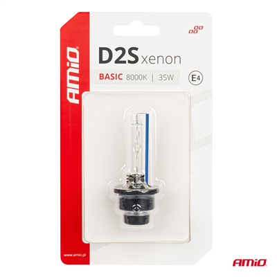 Výbojka D2S 35W 8000K xenonová BASIC blister AMIO-03862