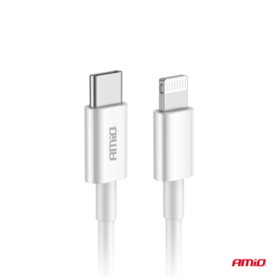 Kabel ´USB-C na Lightning 20W 100cm FullLINK AMIO-03898