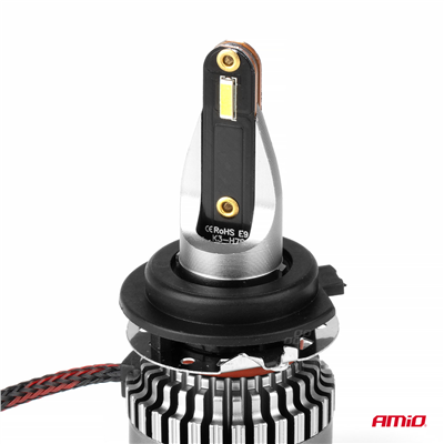 LED žárovky hlavního svícení K3 H7-6 12V 6000K canbus AMIO-03685