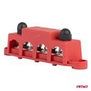 Amio 03812 Uzemňovací rozváděč plus přípojnice M10 12V - 48V 250A AMIO-03812