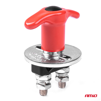 Hlavní vypínač autobaterie hebel 12/24V AMIO-03024
