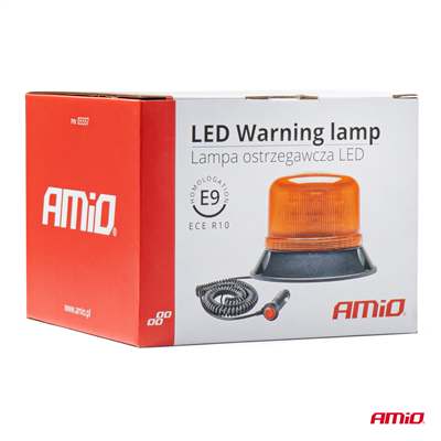 Výstražný maják LED W22m Magnetický / 3 šrouby, ECE R10 60LED 12/24V IP66