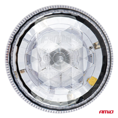 Výstražný maják W25m Magnetický / 3 šrouby R65 R10 24LED 12/24V IP66