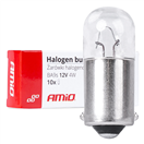 Amio 03370 Halogenové žárovky T4W 12V 4W BA9S 10ks