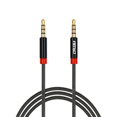 AUX kabel jack-jack 3,5mm 100cm AMiO-03296